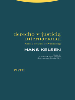 cover image of Derecho y justicia internacional